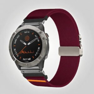 Elastic String Fabric Woven Men Watch Strap