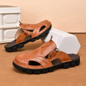 Summer Outdoor Men's Half Slippers Casual Lazybones' Shoes Fashion