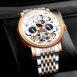 Fashion Tourbillon Waterproof Luminous Mechanical Watch