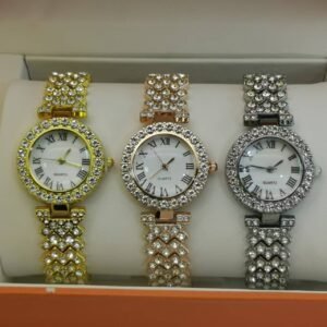 Fashion Business Versatile Diamond-studded Starry Sky Quartz Watch Bracelet For Women