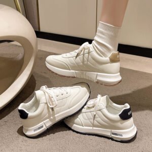 New Autumn Fashion Platform White Women's Shoes