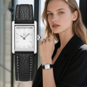 Watch Retro Minority Watch Fashion Waterproof Quartz Watch High Sense Small Square Watch