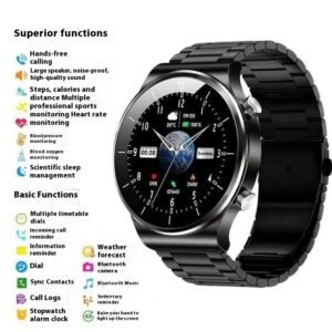 Smart Watch Blood Sugar Blood Pressure Bluetooth Calling Multi-function