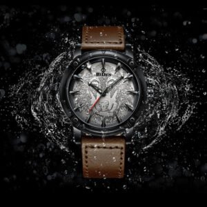 Men's Solid Color Casual Belt Quartz Watch