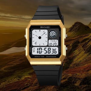 Men's Waterproof Multifunctional Electronic Sports Watch