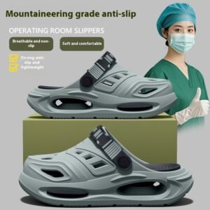 Slippers Men's Summer Outdoor Hole Shoes Deodorant And Non-slip