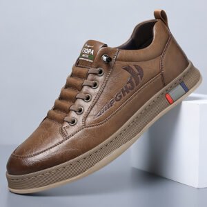 New Breathable All-matching Casual Men's Leather Shoes