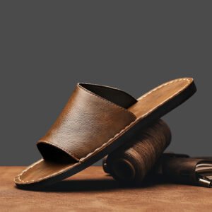 Spring And Summer New Men's Outdoor Leather Sandals