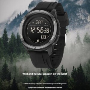 Men's Waterproof Multifunctional Outdoor Sports Watch Electronic Watch