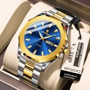 Men's Steel Strap Quartz Watch