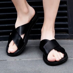 Men's Slippers Outer Wear Plus Size Beach Shoes