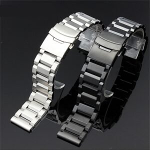 Double-security Buckle Solid Stainless Steel Strap Quick Release