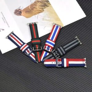Split Nylon Watchband Canvas Wristband Tide