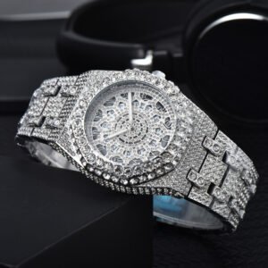 Full Diamond Quartz Fashion Watch High Quality