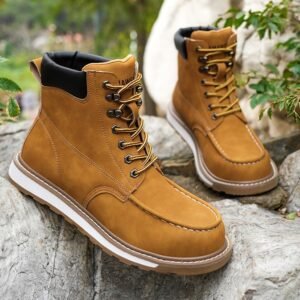 Men's Safety Shoes Deodorant And Breathable Anti-smashing