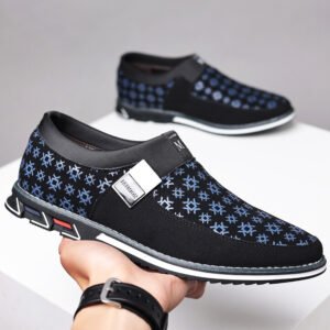 European And American Loafers Casual Shoes Color Flat