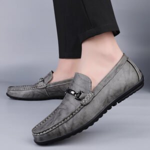 Men's Plus Size Genuine Leather Breathable Shoes