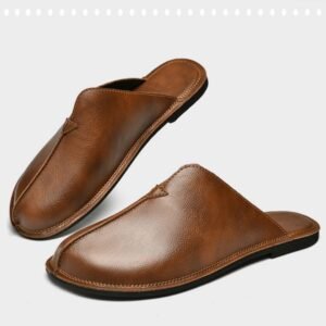 Men's Retro Easy Matching Lazy Flat Beach Slippers