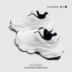 Breathable Mesh White Shoes Women's Sneakers