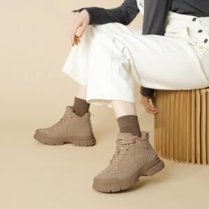 Warm Snow Boots Women's Non-slip Plus Velvet Thickened Martin Boots