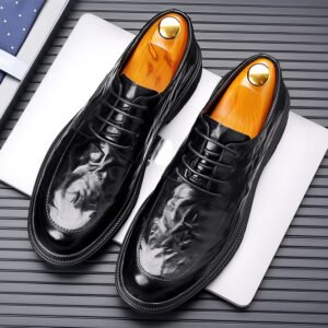British Business Dress Leather Shoes Men